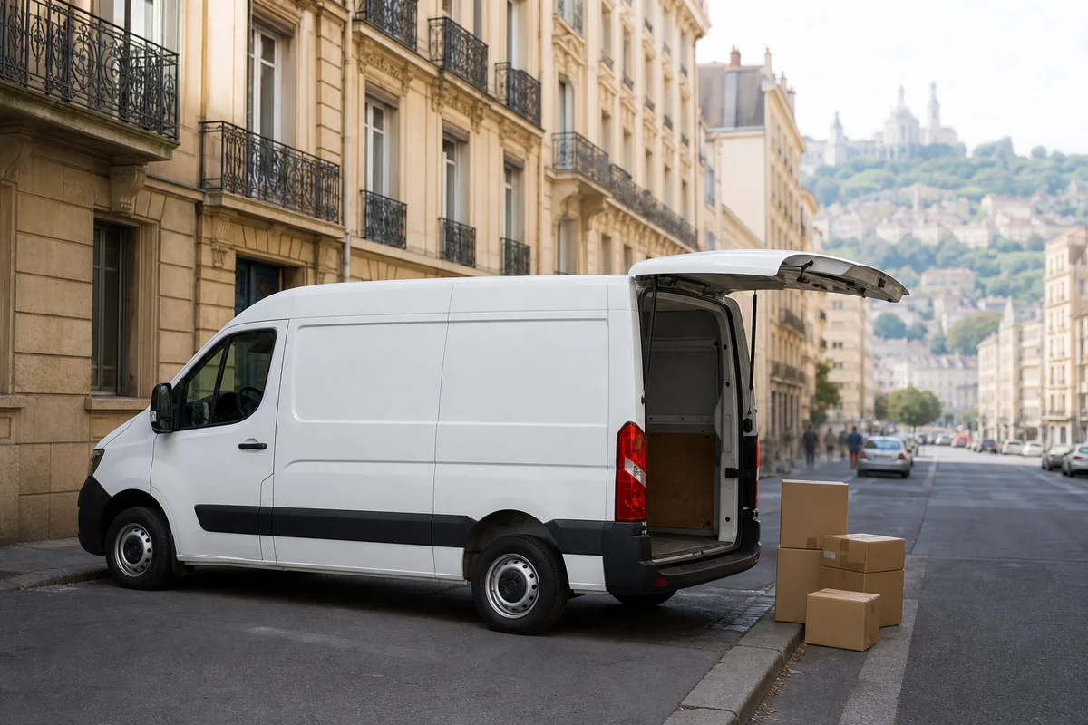 Location véhicules utilitaires Lyon : ZFE, gabarit et voirie